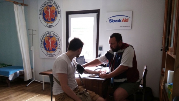 Медицинская помощь КПВВ Станица Луганская