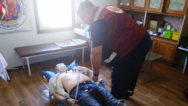 ЭКГ КПВВ Станица Луганская