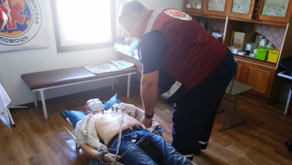 ЭКГ КПВВ Станица Луганская