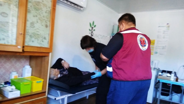 КПВВ Станица Луганская оказание медицинской помощи