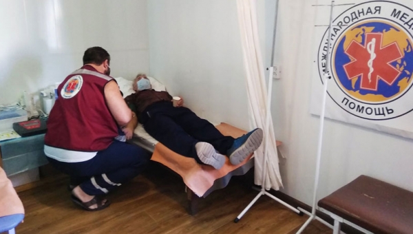 КПВВ Станица Луганская оказание медицинской помощи