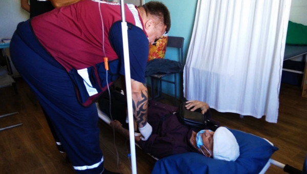 КПВВ Станица Луганская оказание медицинской помощи