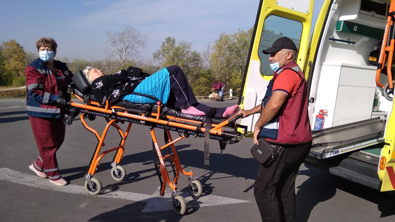 КПВВ "Станица Луганская" скорая медицинская помощь