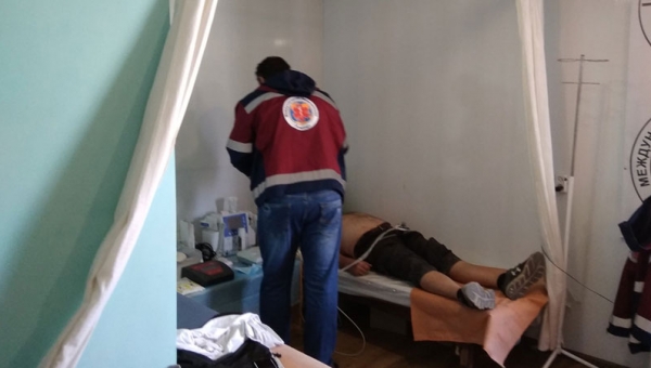 КПВВ «Станица Луганская» оказание медицинской помощи