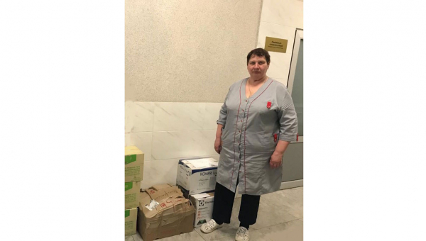 Humanitarian aid from the Embassy of Slovakia in Kyiv