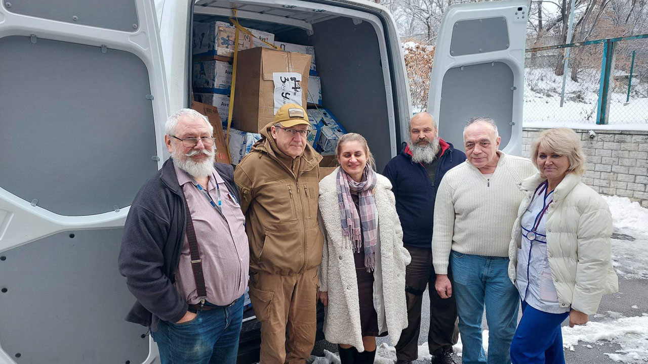 A batch of humanitarian aid was transferred to the Children's Clinical Hospital No. 7