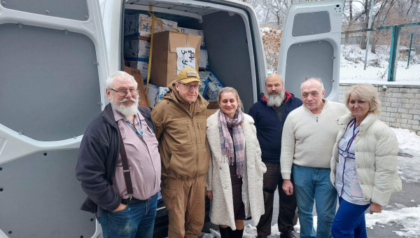 A batch of humanitarian aid was transferred to the Children's Clinical Hospital No. 7