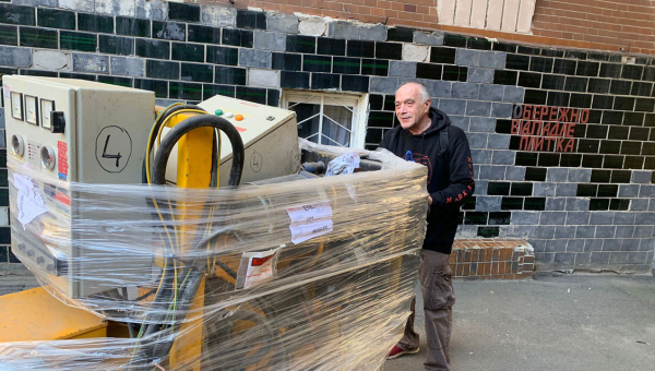 Electric generators and medical consumables donated to needy enterprises