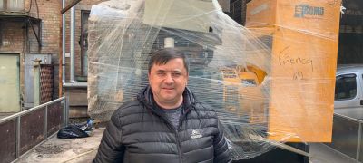 Два генератора мощностью 40 и 75 кВт переданы украинскому фермерскому хозяйству